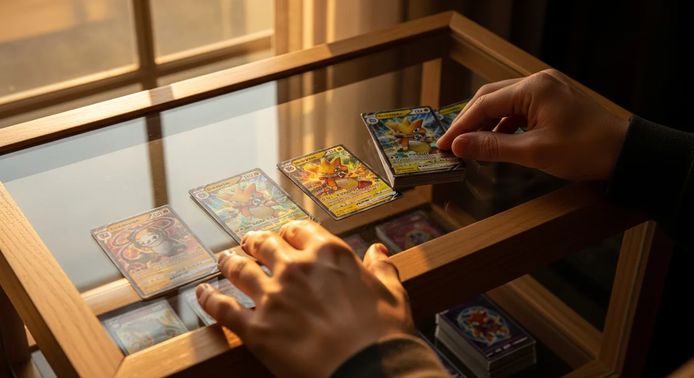 Détail des contrefaçons comparé à une carte Mewtwo authentique